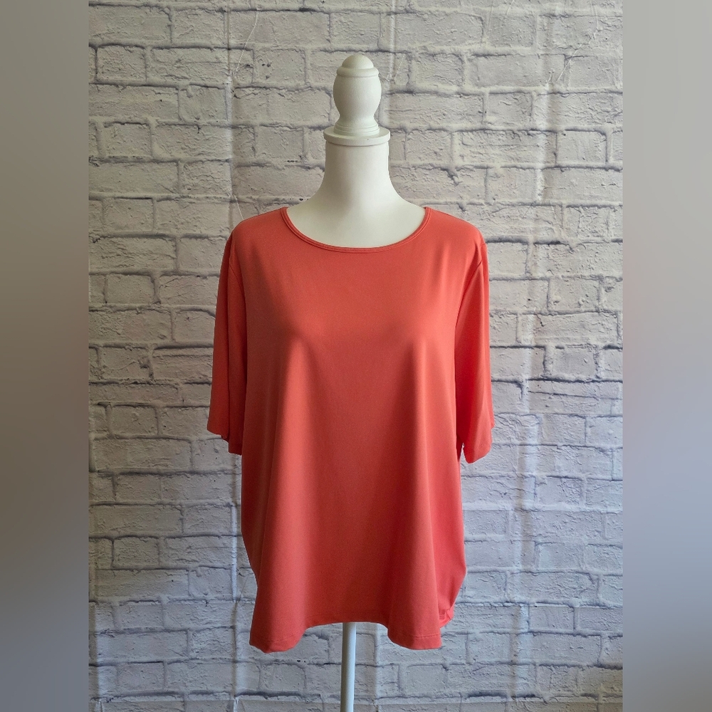 Lands' End Short Sleeve Rash Guard UPF 50